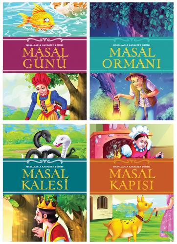 Masal Kapısı Seti - 4 Kitap