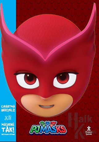 Maskeni Tak - Pjmasks Baykuş Kız Boyama Kitabı