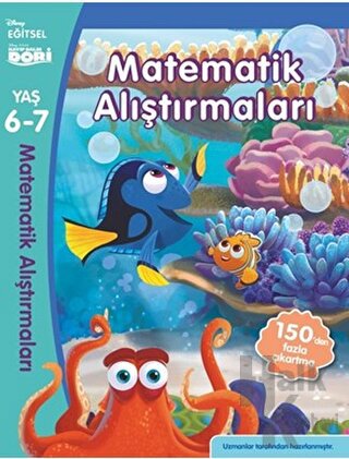 Matematik Alıştırmaları - Disney Eğitsel Kayıp Balık Dory (6-7 Yaş)