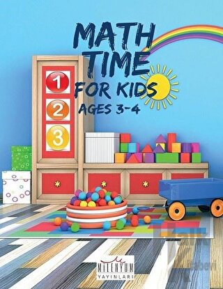 Math Time For Kids Ages 3 - 4 - Halkkitabevi