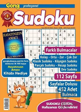 Maxi Gong Profesyonel Sudoku 8