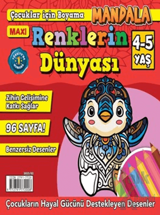 Maxi Mandala Renklerin Dünyası 6