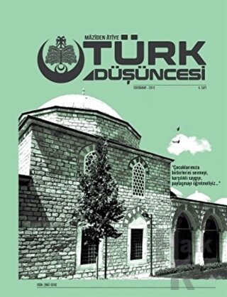 Maziden Atiye Türk Düşüncesi Dergisi Sayı: 4 Sonbahar 2019 - Halkkitab