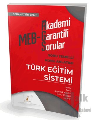 MEB – AGS Türk Eğitim Sistemi Soru Temelli Konu Anlatımı