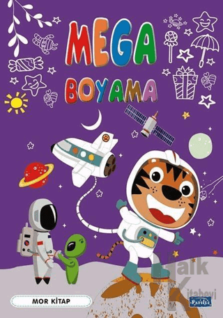 Mega Boyama-Mor Kitap