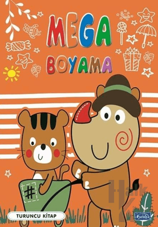 Mega Boyama-Turuncu Kitap