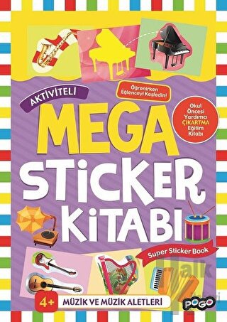 Mega Sticker - Müzik ve Müzik Aletleri - Halkkitabevi