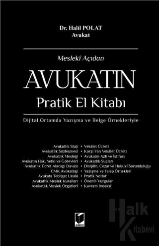 Mesleki Açıdan Avukatın Pratik El Kitabı (Ciltli) - Halkkitabevi