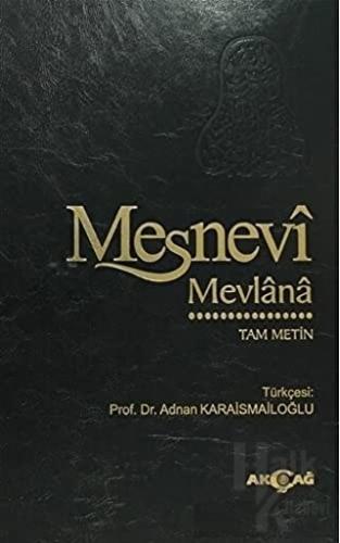 Mesnevi Mevlana - Tam Metin (Şamua Kağıt) (Ciltli) - Halkkitabevi