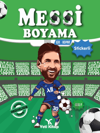 Messi Boyama Kitabı - Halkkitabevi