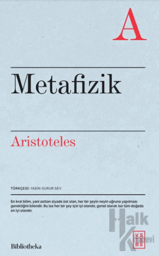 Metafizik - Halkkitabevi