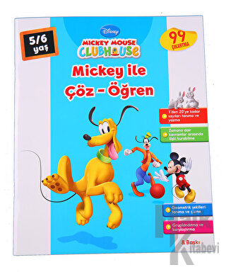 Mickey Mouse Clubhouse - Mickey ile Çöz - Öğren (5-6 Yaş)