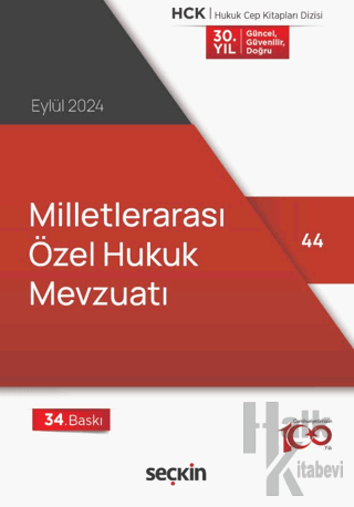 Milletlerarası Özel Hukuk Mevzuatı (Cep Kitabı)