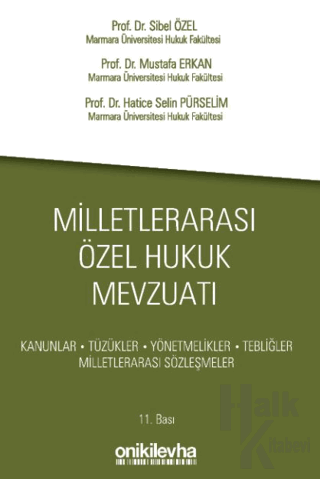 Milletlerarası Özel Hukuk Mevzuatı - Halkkitabevi