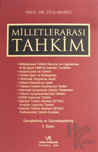 Milletlerarası Tahkim (Ciltli)