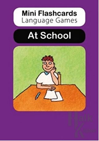 Mini Flashcards Language Games: At School