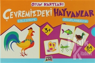 Minik Ada Oyun Kartları - Çevremizdeki Hayvanlar