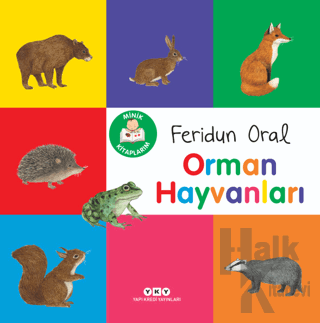 Minik Kitaplarım - Orman Hayvanları - Halkkitabevi