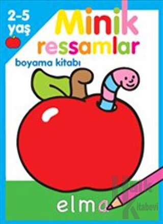 Minik Ressamlar Boyama Kitabı - Elma