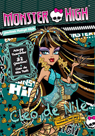 Monster High: Cleo de Nile Çıkartmalı Faaliyet Kitabı - Halkkitabevi