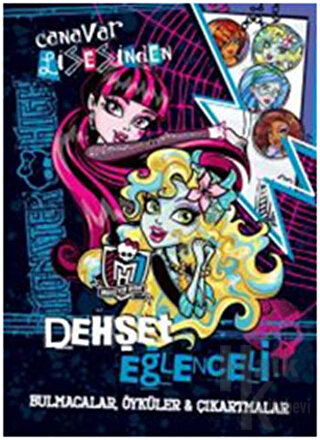 Monster High Dehşet Eğlenceli Bulmacalar, Öyküler ve Çıkartmalar