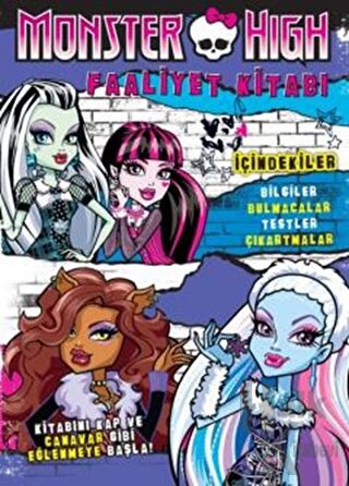 Monster High Faaliyet Kitabı - Halkkitabevi