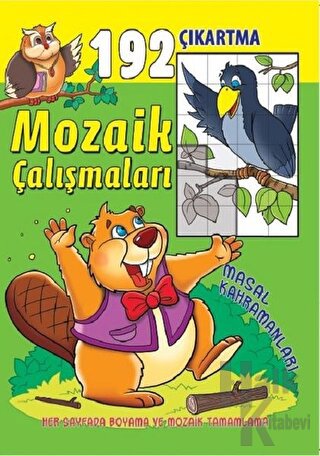 Mozaik Çalışmaları 192 Çıkartma - Masal Kahramanları