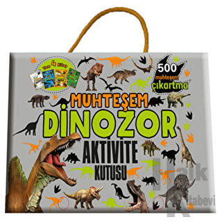 Muhteşem Dinozor Aktivite Kutusu (4 Kitap Takım) (Ciltli) - Halkkitabe