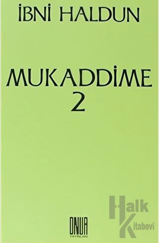 Mukaddime Cilt: 2