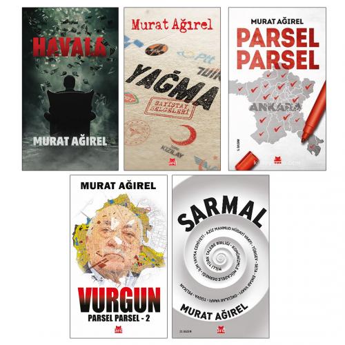 Murat Ağırel 5'li Set - Havala - Yağma - Vurgun - Parsel Parsel - Sarmal