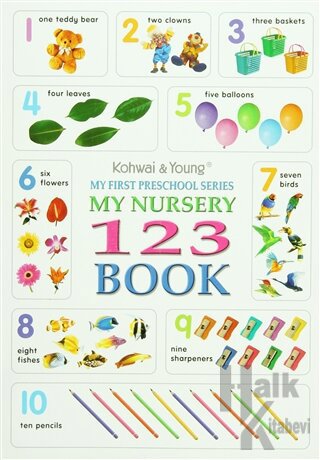 My First Preschool Series: My Nursery 1 2 3 Book - Halkkitabevi