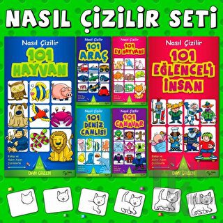 Nasıl Çizilir Seti (6 Kitap Takım)