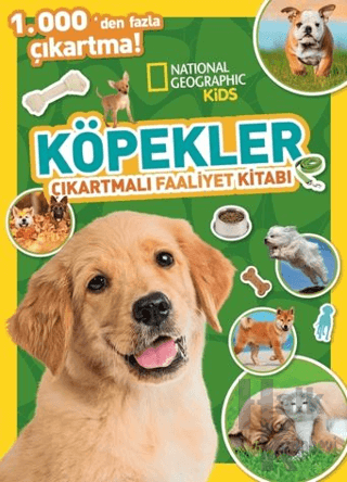 National Geographic Kids Köpekler Çıkartmalı Faaliyet Kitabı - Halkkit