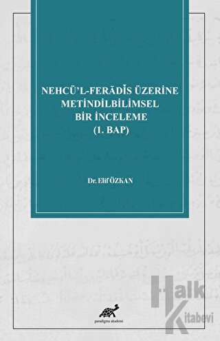 Nehcü’l-Ferādīs Üzerine Metindilbilimsel Bir İnceleme (1. Bap) - Halk