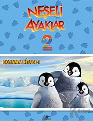 Neşeli Ayaklar 2: Boyama Kitabı - 1