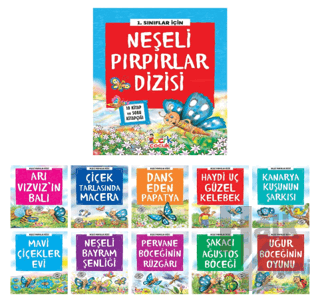 Neşeli Pırpırlar Dizisi (10 Kitap+Soru Kitapçığı)