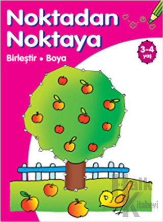 Noktadan Noktaya Birleştir - Boya (3-4 Yaş)