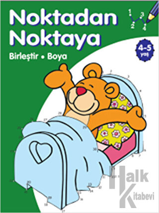 Noktadan Noktaya Birleştir - Boya (4 - 5 Yaş)