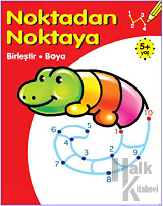 Noktadan Noktaya Birleştir Boya - 5 Yaş