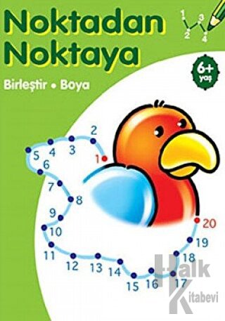 Noktadan Noktaya Birleştir Boya - 6 Yaş