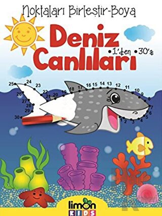 Noktaları Birleştir Boya Deniz Canlıları