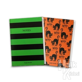 Notes Helloween Twins Defter (2 Defter Takım) - Halkkitabevi