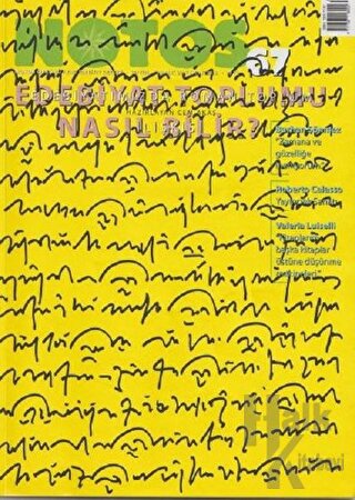 Notos Öykü İki Aylık Edebiyat Dergisi Sayı: 67 Aralık - Ocak 2018 - Ha