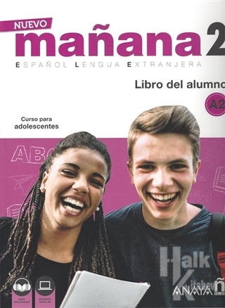 Nuevo Manana 2 A2 Libro Del Alumno + Audio Descargable - Halkkitabevi