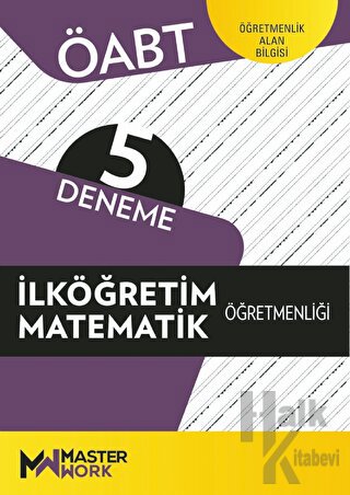 ÖABT İlköğretim Matematik Öğretmenliği 5 Deneme - Halkkitabevi