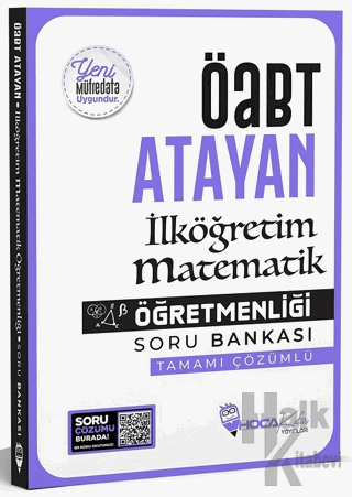 ÖABT İlköğretim Matematik Öğretmenliği Atayan Soru Bankası Çözümlü - H