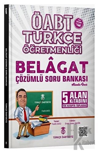 ÖABT Türkçe Öğretmenliği Belagat Soru Bankası Çözümlü - Halkkitabevi