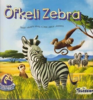 Öfkeli Zebra - Bozkırdan Arkadaşlar - Halkkitabevi