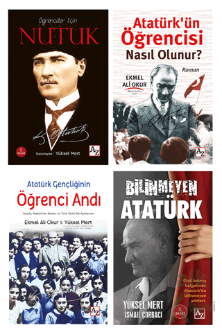 Öğrenciler İçin Atatürk Seti - 4 Kitap - Halkkitabevi