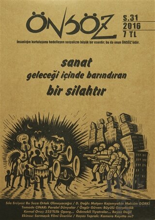 Önsöz Kitap Dizisi Sayı: 31 - 10. Yıl Seçkisi 2016